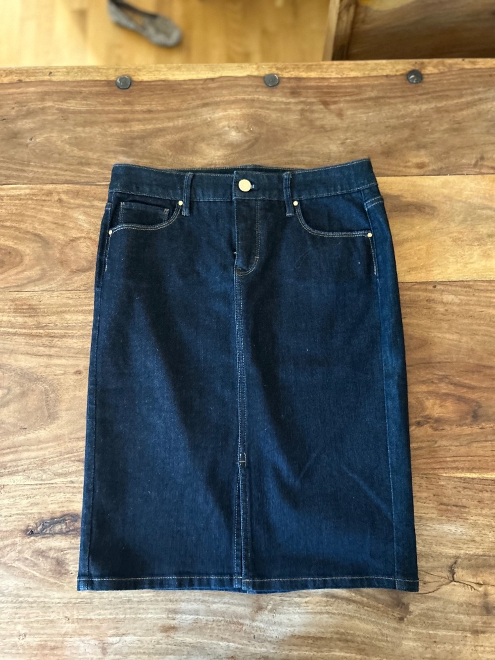 Cute Medium Length Jean Skirt Great Condition